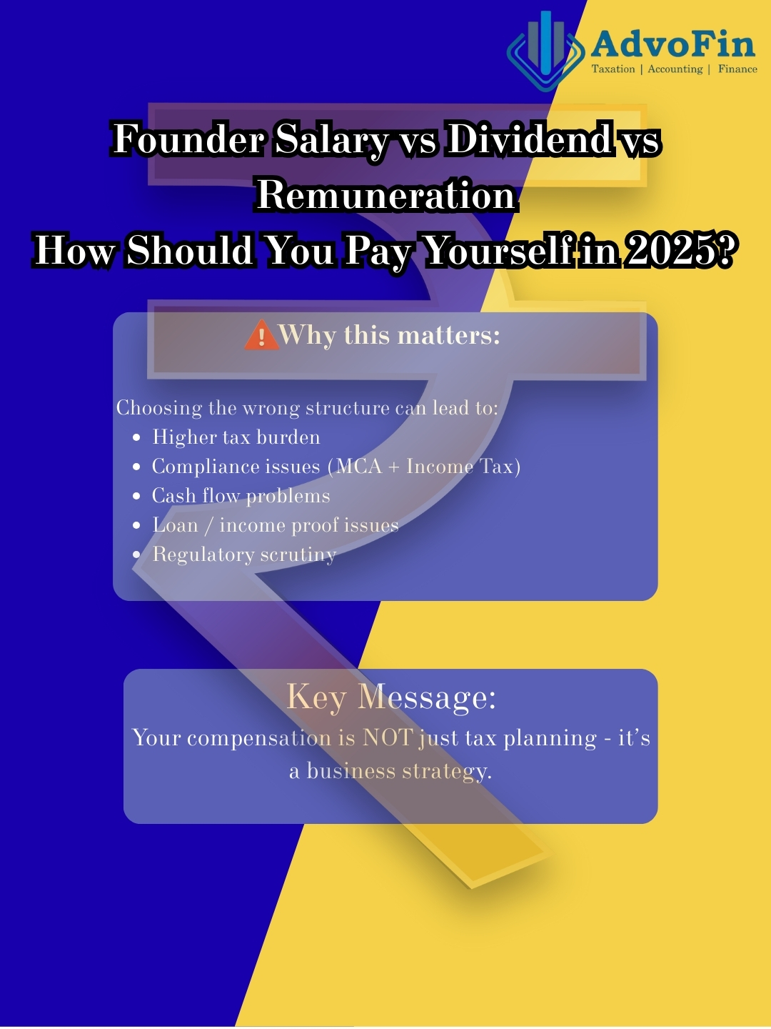 Founder Salary vs Dividend vs Remuneration – How Should You Pay Yourself in 2025?
