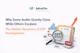 An illustrated ITC shield protecting a buyer from supplier default, surrounded by failed supplier documents and verified defense papers - depicting innocent purchaser protection under GST India - AdvoFin Consulting Pvt. Ltd.